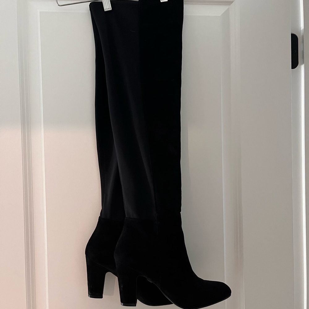 Chinese Laundry Black Over the Knee, Thigh High Boots